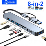 OmniLink™ 8-in-2 USB-C Hub | 5Gbps Ultra-Fast Dock