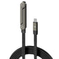 240W Fast Charging Cable with Built-In Phone Stand