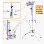 Wall Mounted LED Fill Light for Salons & Barbershops