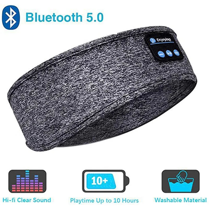 Bluetooth Wireless Headphones 5.0 Sleep Mask Headset