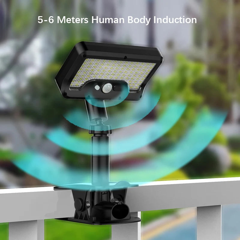 360° Outdoor Motion Sensor Solar Light