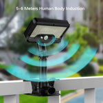 360° Outdoor Motion Sensor Solar Light
