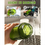 Green Glass Oil Dispenser 470mL