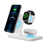3-in-1 Wireless Charging Station — Foldable Magnetic Fast Charger