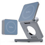 Foldable 3-in-1 Qi2 Wireless Charging Station